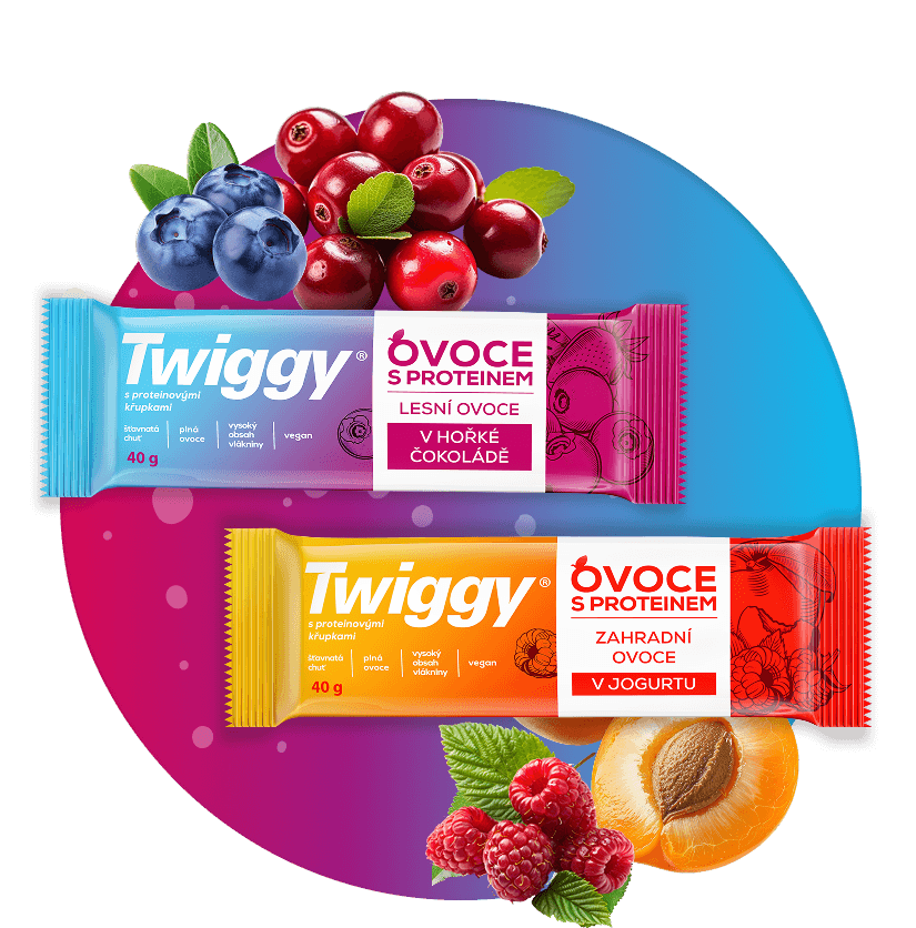 Twiggy Ovoce s proteinem